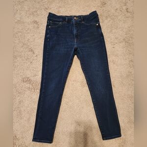 Express Blue Skinny Jeans with Sleek Fit